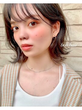 ヴァンカウンシル 豊橋店(Van Council) 大人かわいい♪外ハネボブ×シースルー前髪☆