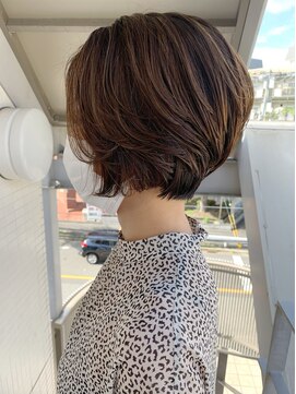 オーシャン(Ocean) [OCEAN Hair&Life藤原純] シークレットハイライトショート☆