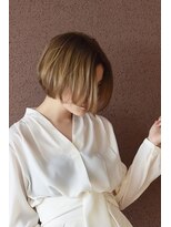 ダブル(W)&nbsp;大人ボブであたらしいわたしに　ショコラベージュ