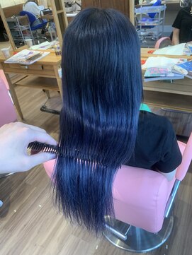 ユウハウスビジュー(YU HOUSE BIJOU) ブルーブラックStyle♪