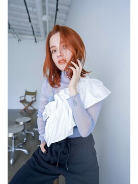 アオイ(aoi.) 薬院【aoi.】orange beige