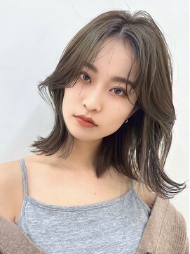 アフロートリノ(AFLOAT Leino) 小顔ヘルシーレイヤースタイル透明感カラー【修】20代30代40代