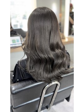 サロンドミルク 新百合ヶ丘店(salon de MiLK) ミルクティーベージュグレージュハイトーンダブルカラーインナー