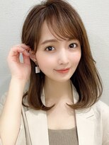 シルクレイ 新宿店(Silk-lei)&nbsp;万能ミディアムスタイル/小顔似合わせカット/アースカラー/新宿