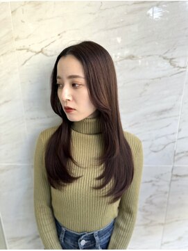 オーロ 緑地公園店(ORO) 艶髪顔周りレイヤー