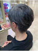 イケオジメンズカット 人生初パーマ カルマパーマ