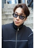 ツーブロック刈り上げなし大人ショート