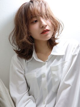 ボンドバイテトテ 三宮元町(BONDbytetote) 【BOND平山】無造作エアリーカール / シアーカラー