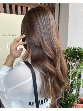 ガーデン ジングウマエ(GARDEN jingumae) 星華,デザインカラー,レイヤーカット,ウェットヘアc31