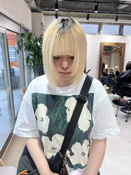 アドア 横浜(ADORE) 【ADORE横浜】ボブレイヤー×抜きっぱなしブリーチ