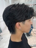 ヘアーアンドメイク ニューヨークニューヨーク 姫路店(Hair&Make NYNY)&nbsp;マッシュウルフ　ニュアンスパーマ