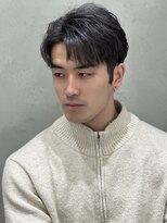 ロンドアンメゾン 原宿(Lond un Maison.)&nbsp;吉田智哉】ツーブロック、ニュアンスパーマ、ダークアッシュ