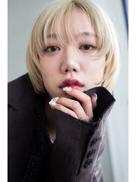 ブロッサム 池袋店(Blossom) ショートレイヤー【池袋駅/ブリーチ/レイヤーカット/ショート】