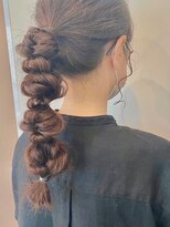 ガーデン 銀座(GARDEN)&nbsp;ヘアセット/お呼ばれヘア/結婚式/参列/編み下ろし/編み込み