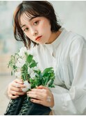 外ハネミニボブ