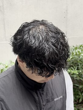 メルシー トータル ブランディング サロン(merci TOTAL BRANDING SALON) メンズ刈り上げマッシュシャドウパーマ