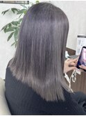 グレージュオリーブイルミナカラーアディクシーカラー韓国風堺東