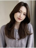 イメチェン/ハッシュカット/フルバング/似合わせカット/韓国ヘア