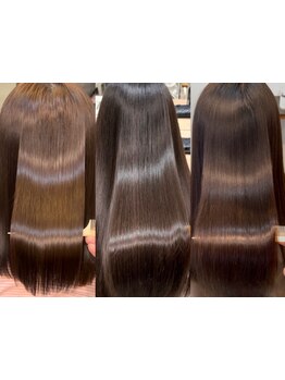 扱いにくい髪にお悩みの方へ☆自然なストレートヘアを実現し、艶々なヘアスタイルへと導きます。