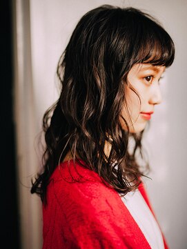 アジュール 倉敷店(Azule) Azule/ニュアンスパーマ/ダークブラウン