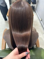 ヘアーアンドビューティーザ エフ(Hair Beauty the F)&nbsp;＊髪質改善カラー_ミルクティーブラウン_m229