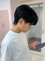 アール 横浜(R)&nbsp;MAKI  メンズパーマ/毛流れパーマ/センターパート