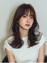 レリーオーファ 六甲(RelyOfa)&nbsp;30代ミディアムでナチュラル艶[六甲/髪質改善/白髪ぼかし]