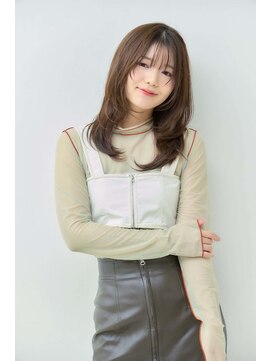 カリン ハッピーヘアライフ 長吉長原店(carin happyhairlife) くびれレイヤー/美髪レイヤー/顔まわりレイヤー/大人レイヤー