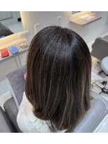 フルー 都立大学店(Fleu r)&nbsp;白髪ぼかしハイライト