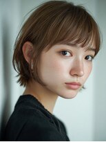 ロディーナ 大口 新子安(rodina)&nbsp;ピンクベージュ/アンブレラカラー/クールショート/前髪/大口子安