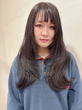 イーストハムネオ(EAST HAM NEO) 透明感アッシュブラウン/レイヤーカット/顔まわりカット