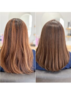 エン(en) 美髪カラー×アッシュベージュ