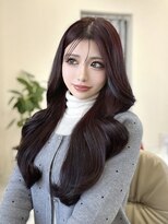 ノエラ(NOELA)&nbsp;ボルドーカラーで大人気くびれ巻き☆