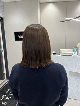 ルクス(Luxs) 【ぱつっとボブ】グレージュ