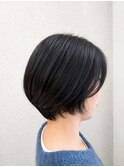 黒髪ショート