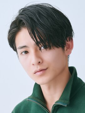 エルマーク 神戸元町(L-MARK) センターパート/フェザーパーマ/スパイラルパーマ/men's