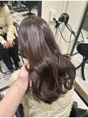 natural brown 【田中智那美】