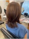 外はね×表面レイヤーの“くびれミディ