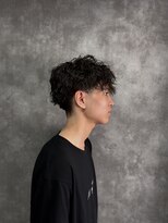 スピン 本八幡(SPIN)&nbsp;MEN’S HAIR/サーフカール/刈り上げセンターパート/本八幡