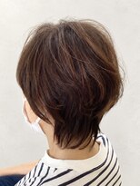 ケーズヘアー 津田沼SHORE店(K's Hair)&nbsp;大人のウルフレイヤー/透明感グレージュ/40代50代