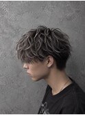 フェザーパーマ/ベリーショートメンズ/シャドウパーマ