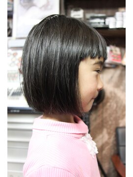 オーバーキャプテンネイキッド(OVER CAPTAIN NAKED) 年長さんパッツンボブ