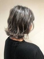 ダヴィン 中目黒(DaVin)&nbsp;【DaVin中目黒】毛先パーマ黒髪ことりベージュ　大人かわいい