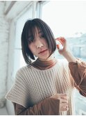 ナチュラルショートボブ