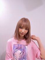 ルイス(L'wis) 桃乃木かなさん☆カラー、シールエクステ☆代表朝長