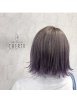 シェリール(CHERiR)&nbsp;オシャレすぎる♪グレー×裾ラベンダー☆