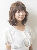 《Eden》ランダムカールが可愛い★大人ミディアムボブ◎30代40代
