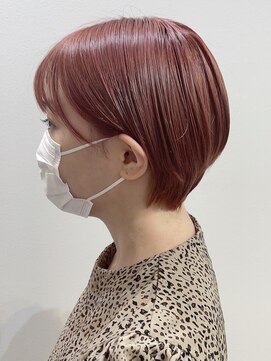 グーフィートーキョー 銀座(Goofy Tokyo) ピンキーショート/ミニマムショート×コーラルピンク