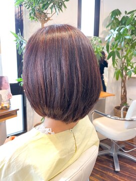 アトリエアルシュ(atelier ARCHE) 自然な縮毛矯正で柔らかボブに♪