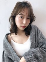 アイティーバイアルバム 八王子店(IT by ALBUM)&nbsp;ニュアンス巻き_カーキグレージュマッシュショート_28100